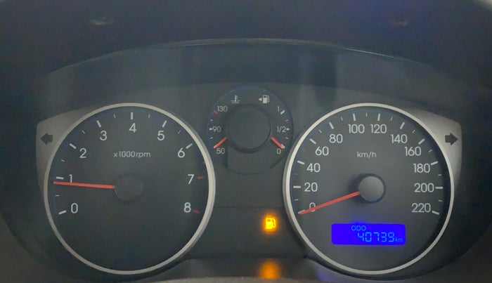2011 Hyundai i20 MAGNA (O) 1.2, Petrol, Manual, 40,889 km, Odometer Image