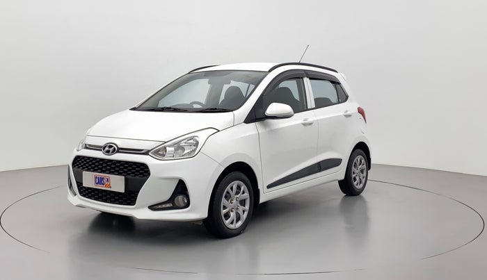 2020 Hyundai Grand i10 SPORTZ 1.2 KAPPA VTVT, Petrol, Manual, 27,272 km, Left Front Diagonal (45- Degree) View