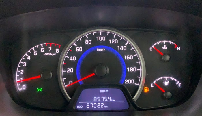 2020 Hyundai Grand i10 SPORTZ 1.2 KAPPA VTVT, Petrol, Manual, 27,272 km, Odometer View