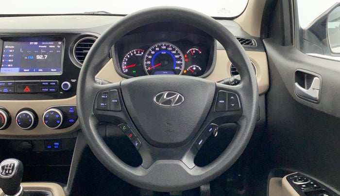 2020 Hyundai Grand i10 SPORTZ 1.2 KAPPA VTVT, Petrol, Manual, 27,272 km, Steering Wheel
