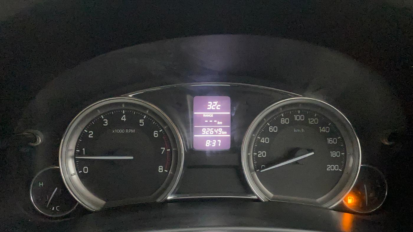 2017 Maruti Ciaz DELTA 1.4 MT PETROL, Petrol, Manual, 92,709 km, Odometer Image
