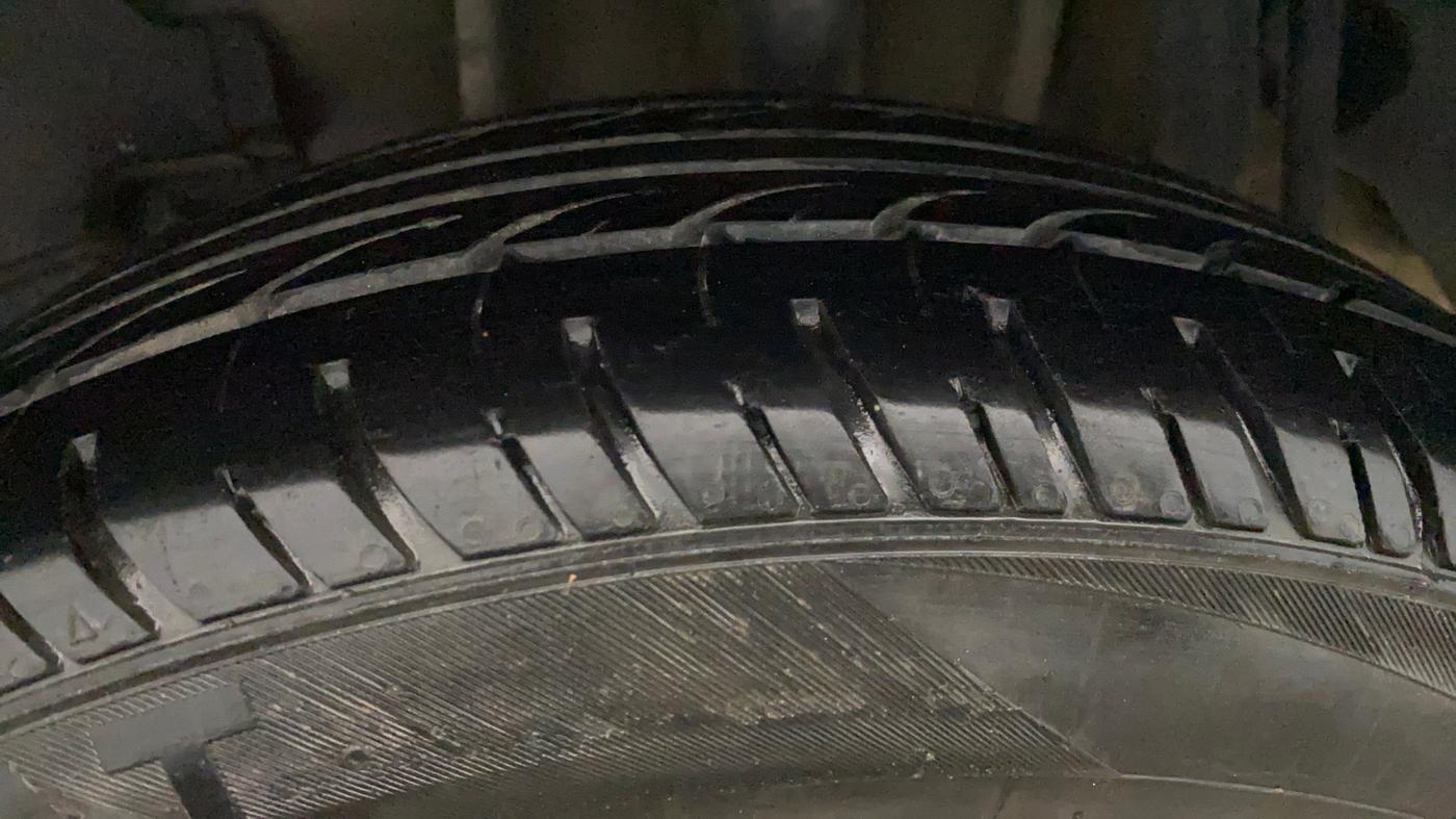 2021 Tata TIGOR XZ PETROL, Petrol, Manual, 76,410 km, Left Rear Tyre Tread