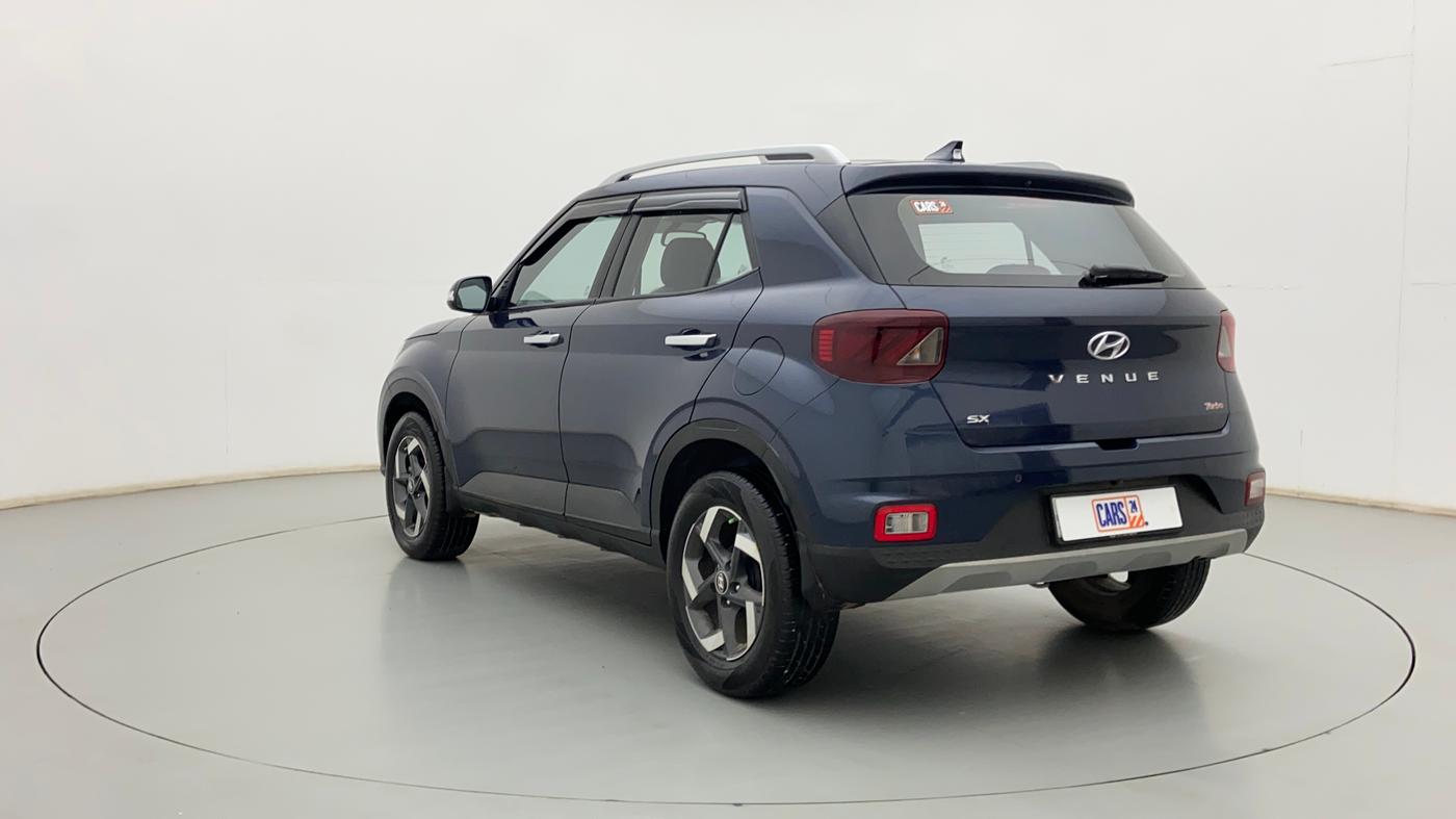 2021 Hyundai VENUE SX 1.0 (O) TURBO IMT, Petrol, Manual, 10,086 km, Left Back Diagonal