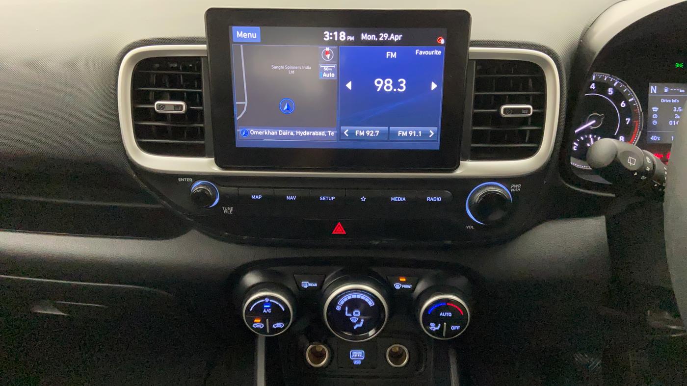 2021 Hyundai VENUE SX 1.0 (O) TURBO IMT, Petrol, Manual, 10,086 km, Air Conditioner