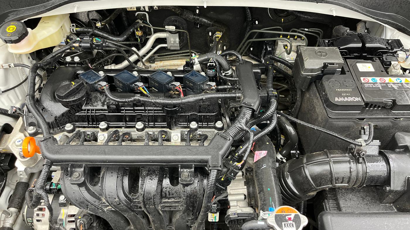 2025 KIA SONET HTK Plus (O) 1.2 Petrol MT, Petrol, Manual, 7,376 km, Engine View