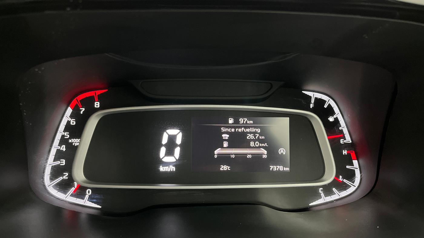 2025 KIA SONET HTK Plus (O) 1.2 Petrol MT, Petrol, Manual, 7,376 km, Odometer Image
