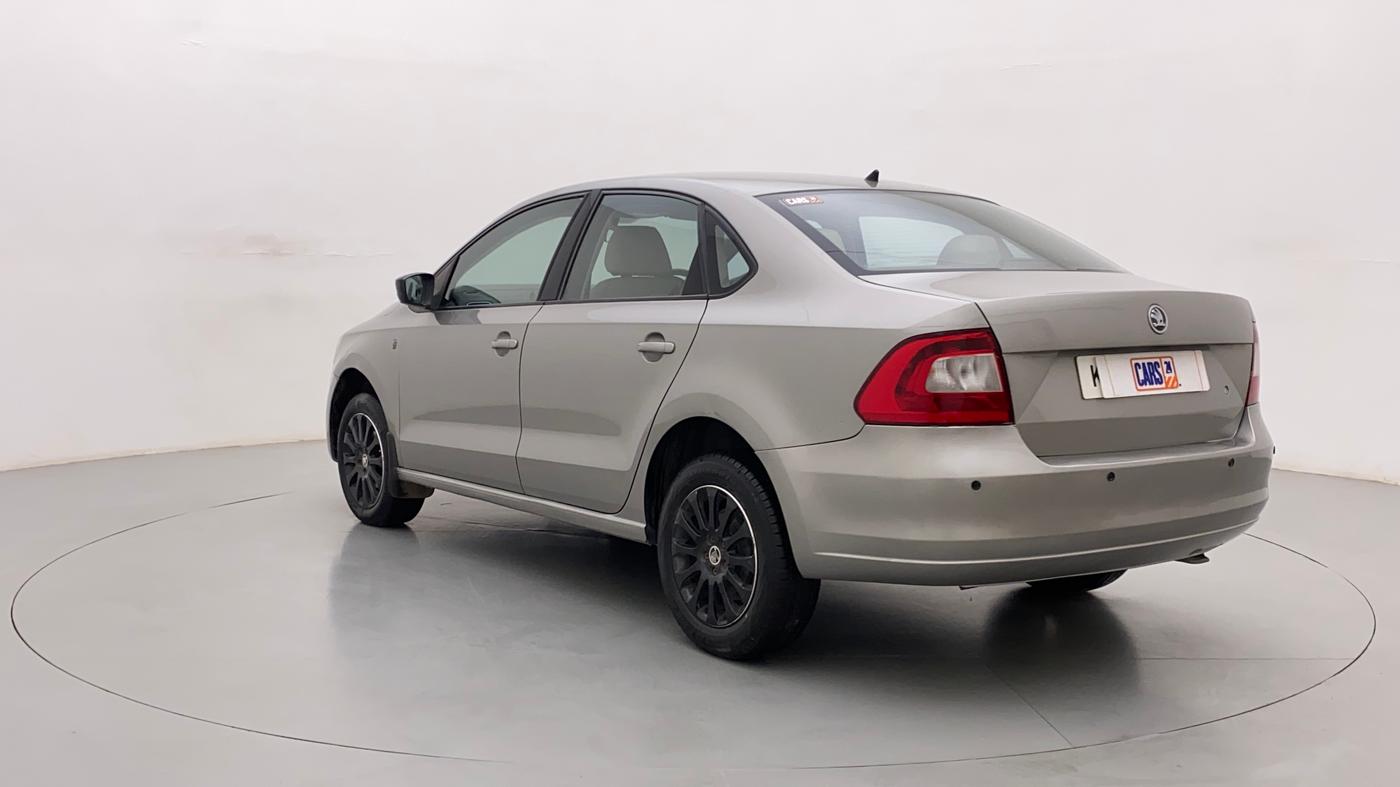 2015 Skoda Rapid ELEGANCE 1.6 MPI MT, Petrol, Manual, 66,645 km, Left Back Diagonal