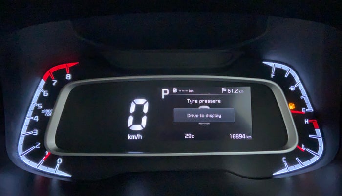 2020 KIA SONET GTX PLUS DCT 1.0, Petrol, Automatic, 16,894 km, Odometer Image