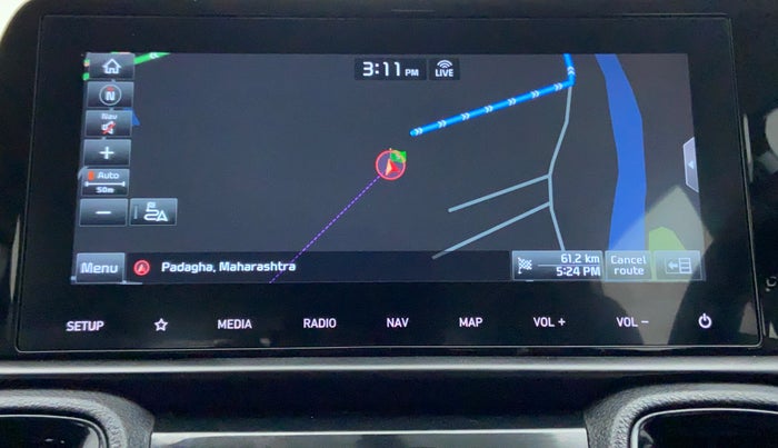 2020 KIA SONET GTX PLUS DCT 1.0, Petrol, Automatic, 16,894 km, Infotainment System