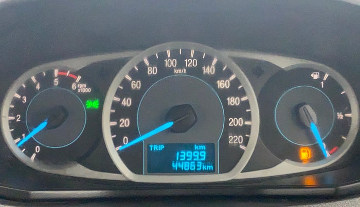 2016 Ford New Figo 1.5 TREND, Diesel, Manual, 44,755 km, Odometer View