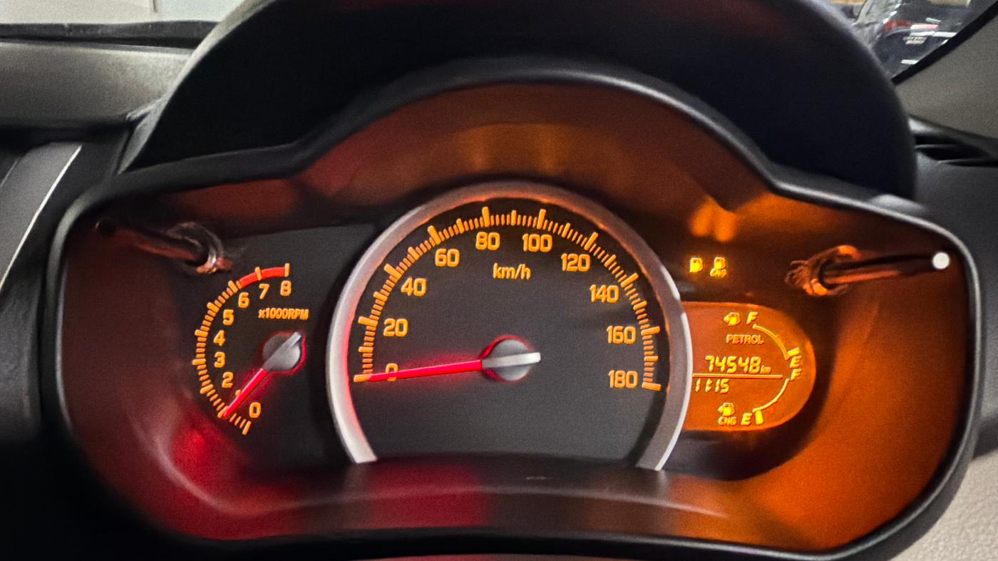 2020 Maruti Celerio VXI (O) CNG, CNG, Manual, 74,538 km, Odometer Image