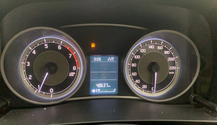2018 Maruti Dzire ZXI, Petrol, Manual, 48,614 km, Odometer Image