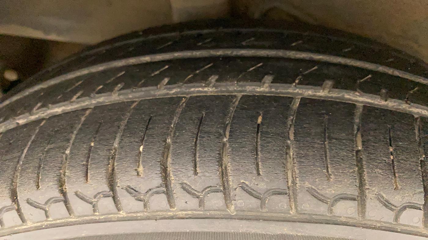 2016 Nissan Micra XL CVT, Petrol, Automatic, 77,282 km, Right Rear Tyre Tread