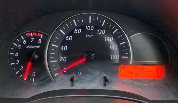 2016 Nissan Micra XL CVT, Petrol, Automatic, 77,282 km, Odometer Image