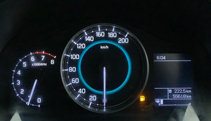 2018 Maruti IGNIS ZETA 1.2, Petrol, Manual, 55,805 km, Odometer Image