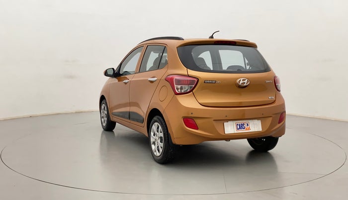 2014 Hyundai Grand i10 SPORTZ 1.2 KAPPA VTVT, Petrol, Manual, 13,424 km, Left Back Diagonal