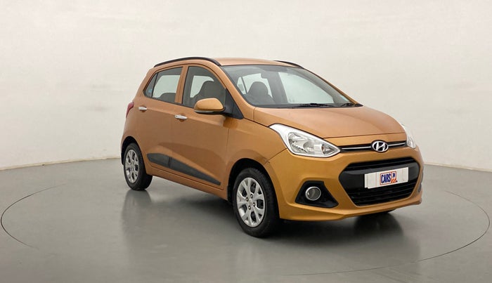 2014 Hyundai Grand i10 SPORTZ 1.2 KAPPA VTVT, Petrol, Manual, 13,424 km, Right Front Diagonal