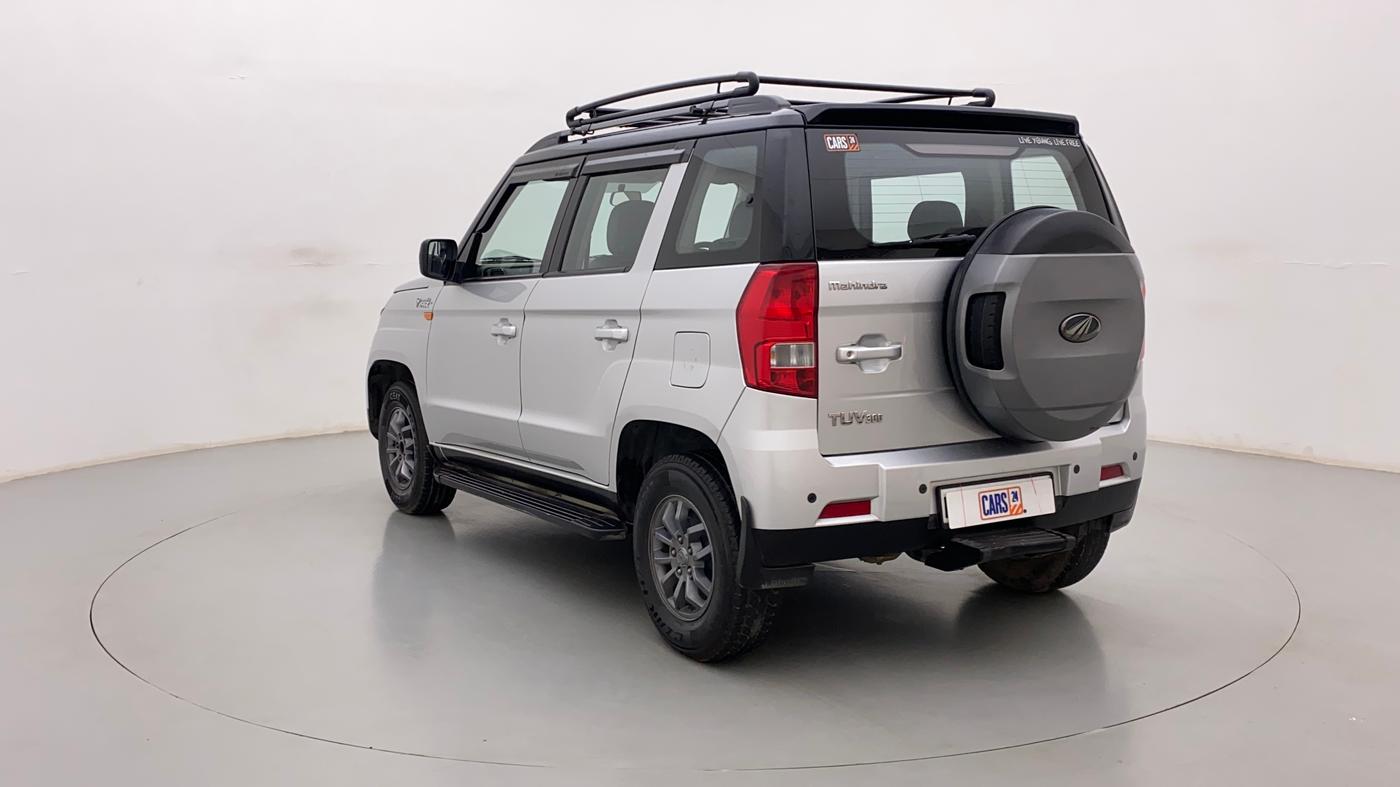 2018 Mahindra TUV300 T10 AMT DUAL TONE, Diesel, Automatic, 49,269 km, Left Back Diagonal