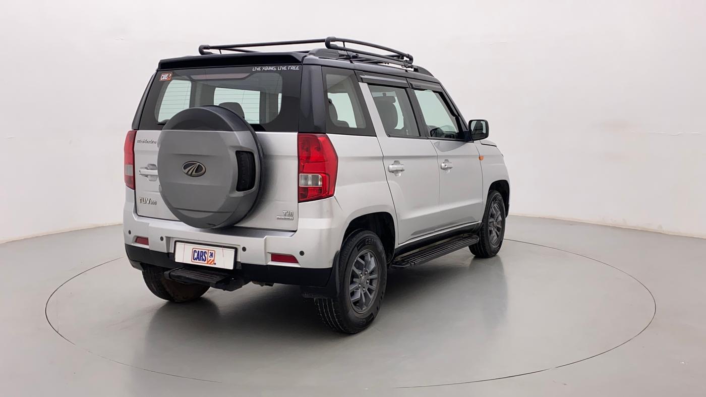 2018 Mahindra TUV300 T10 AMT DUAL TONE, Diesel, Automatic, 49,269 km, Right Back Diagonal
