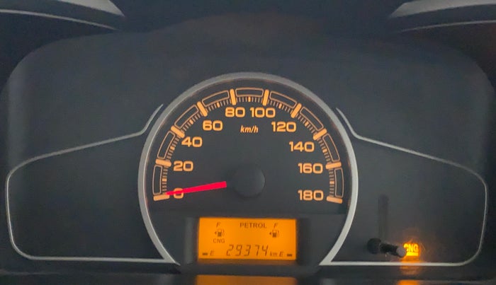 2021 Maruti Alto LXI CNG, CNG, Manual, 29,398 km, Odometer Image
