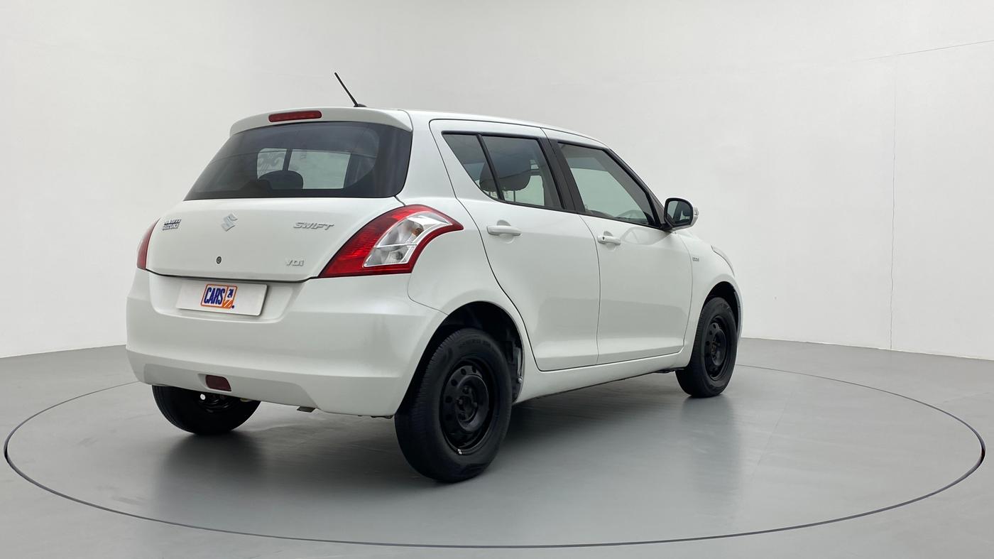2015 Maruti Swift VDI, Diesel, Manual, 1,83,441 km, Right Back Diagonal (45- Degree) View