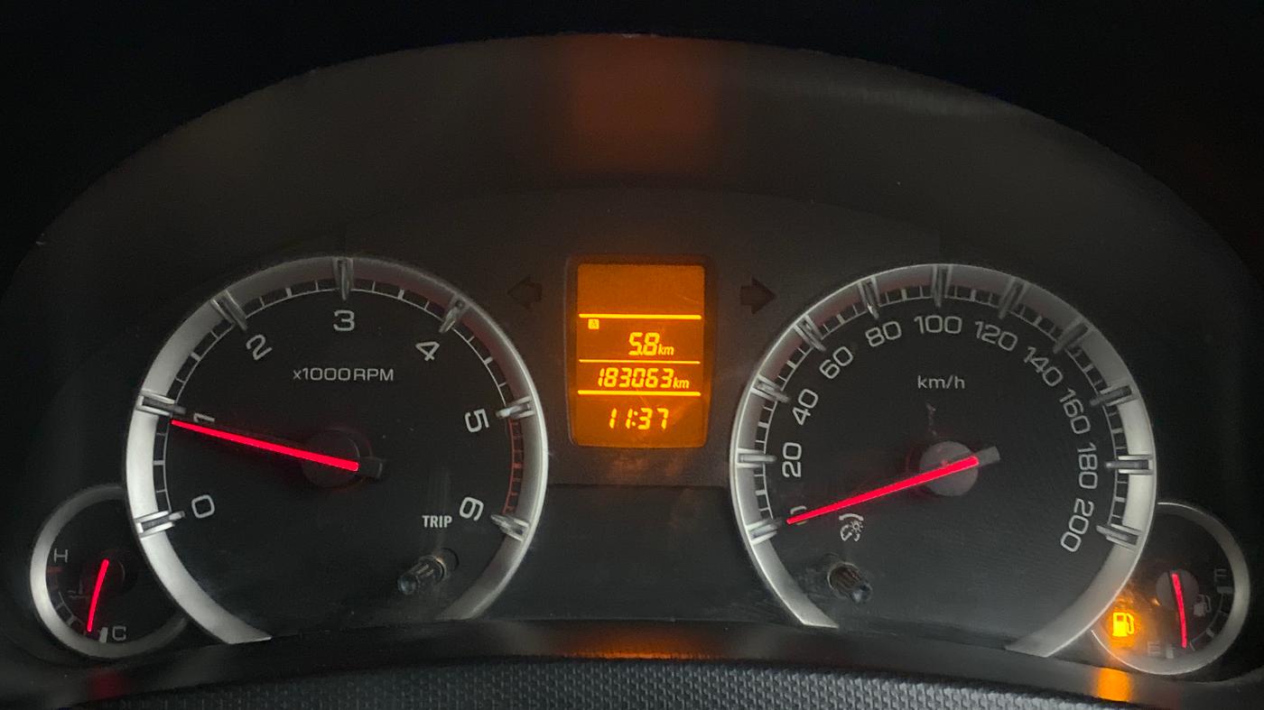 2015 Maruti Swift VDI, Diesel, Manual, 1,83,441 km, Odometer View