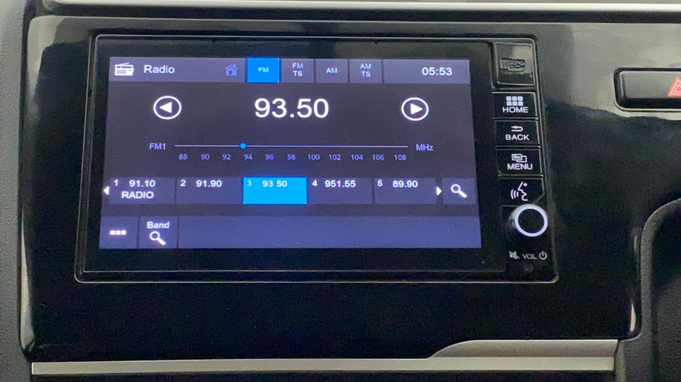 2017 Honda WR-V 1.2L I-VTEC VX MT, Petrol, Manual, 87,969 km, Infotainment System