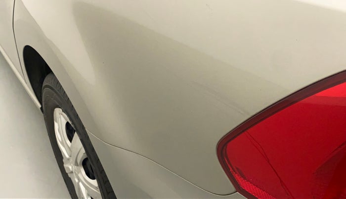2013 Skoda Rapid ACTIVE 1.6 MPI MT PLUS, Petrol, Manual, 48,095 km, Left quarter panel - Minor scratches
