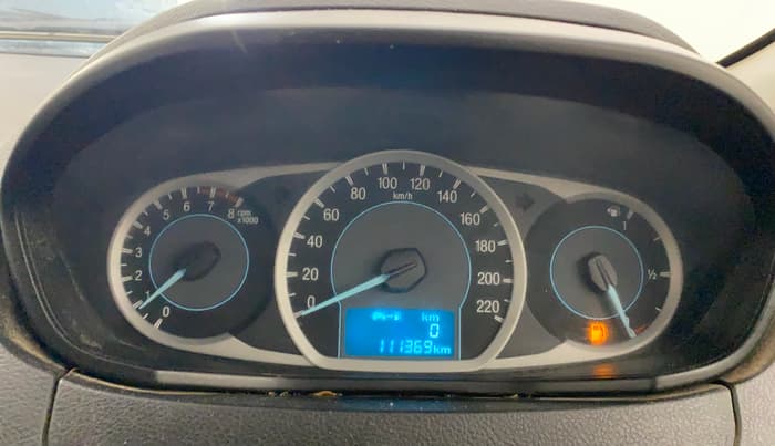 2016 Ford New Figo TREND 1.2 PETROL, Petrol, Manual, 1,11,369 km, Odometer Image