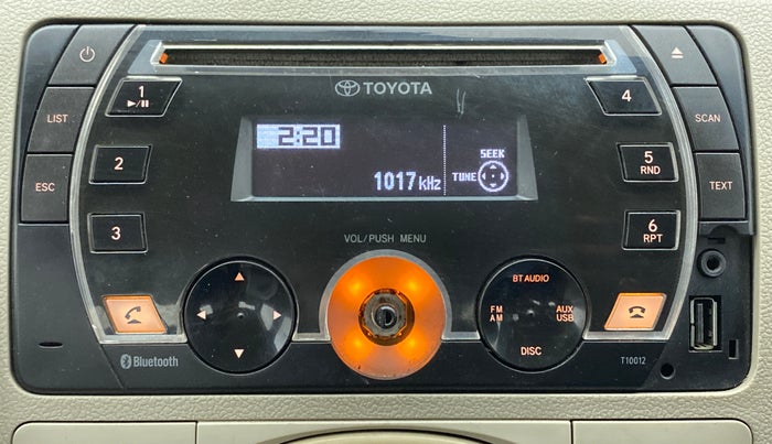 2013 Toyota Etios G, Petrol, Manual, 79,494 km, Infotainment System