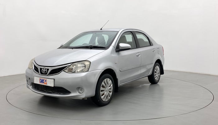 2013 Toyota Etios G, Petrol, Manual, 79,494 km, Left Front Diagonal