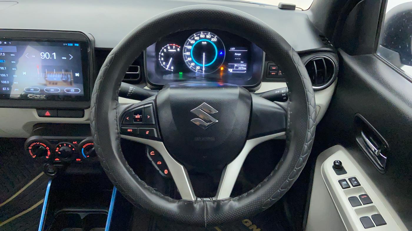 2018 Maruti IGNIS DELTA 1.2 K12, Petrol, Manual, 5,201 km, Steering Wheel Close Up