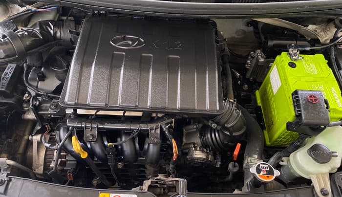 2015 Hyundai Grand i10 ASTA AT 1.2 KAPPA VTVT, Petrol, Automatic, 78,121 km, Engine View