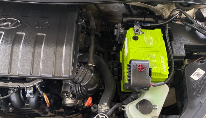 2015 Hyundai Grand i10 ASTA AT 1.2 KAPPA VTVT, Petrol, Automatic, 78,121 km, Engine View - Left