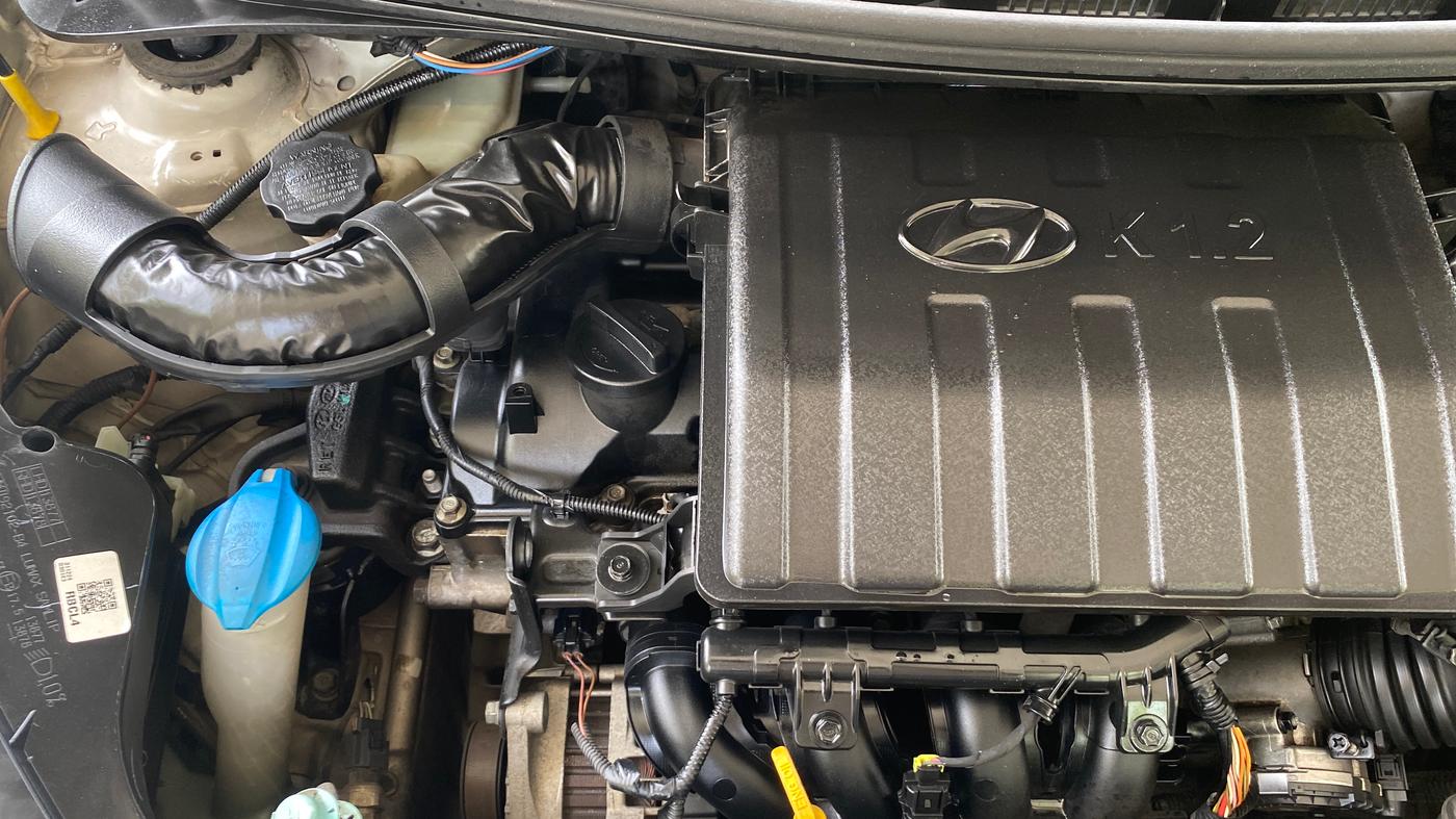 2015 Hyundai Grand i10 ASTA AT 1.2 KAPPA VTVT, Petrol, Automatic, 78,121 km, Engine View - Right
