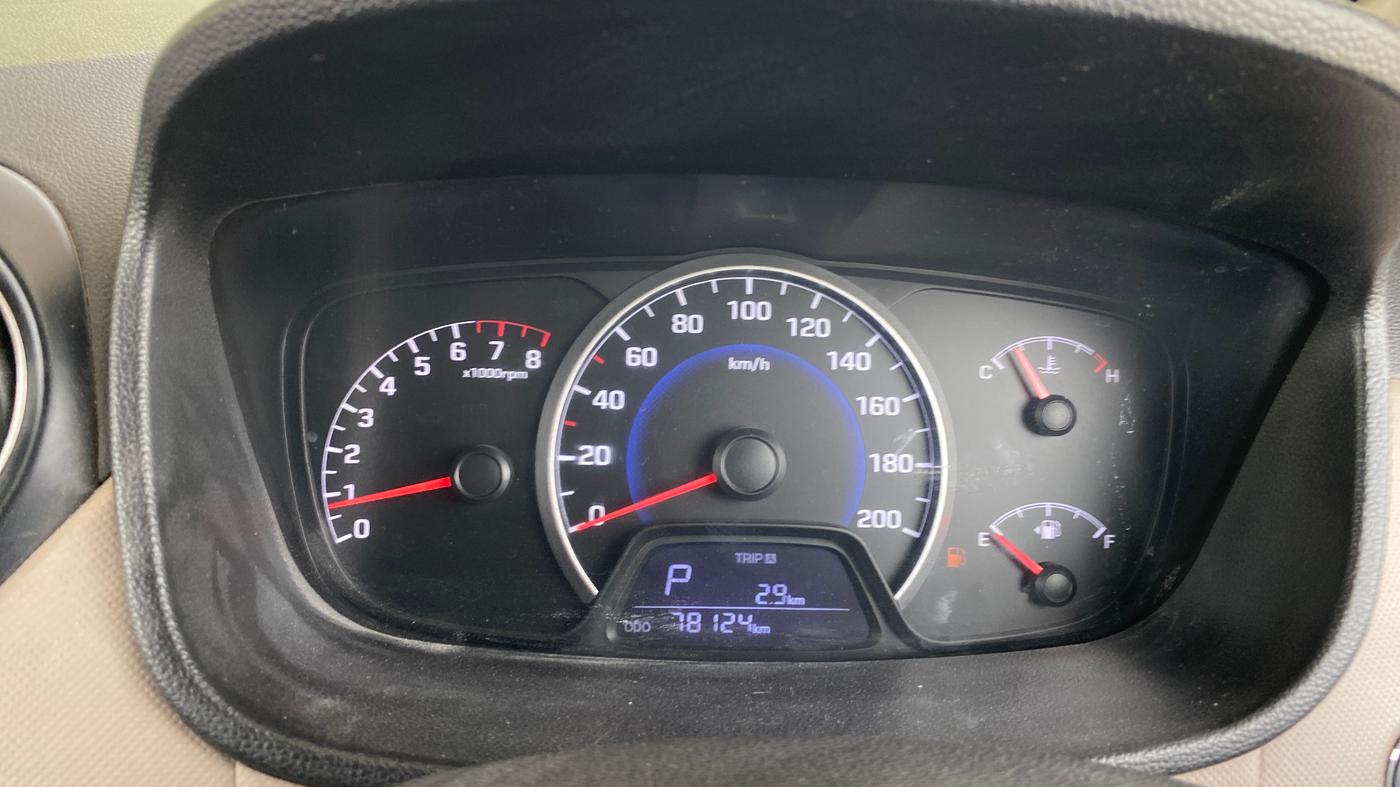 2015 Hyundai Grand i10 ASTA AT 1.2 KAPPA VTVT, Petrol, Automatic, 78,121 km, Odometer Image