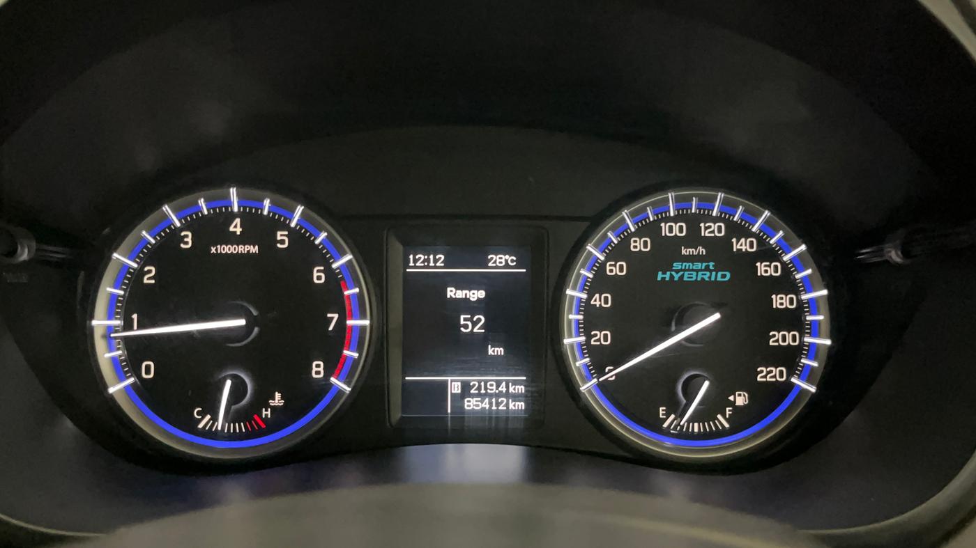 2021 Maruti S Cross DELTA 1.5, Petrol, Manual, 85,466 km, Odometer Image