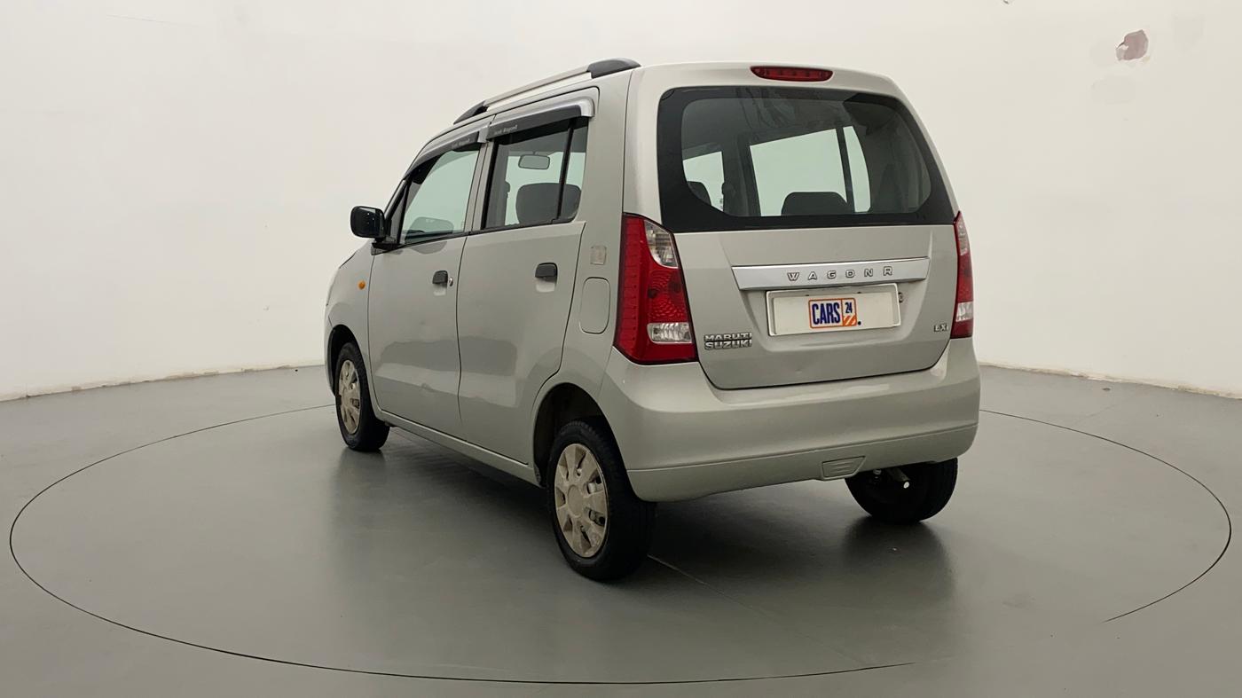 2012 Maruti Wagon R 1.0 LXI CNG, CNG, Manual, 58,318 km, Left Back Diagonal