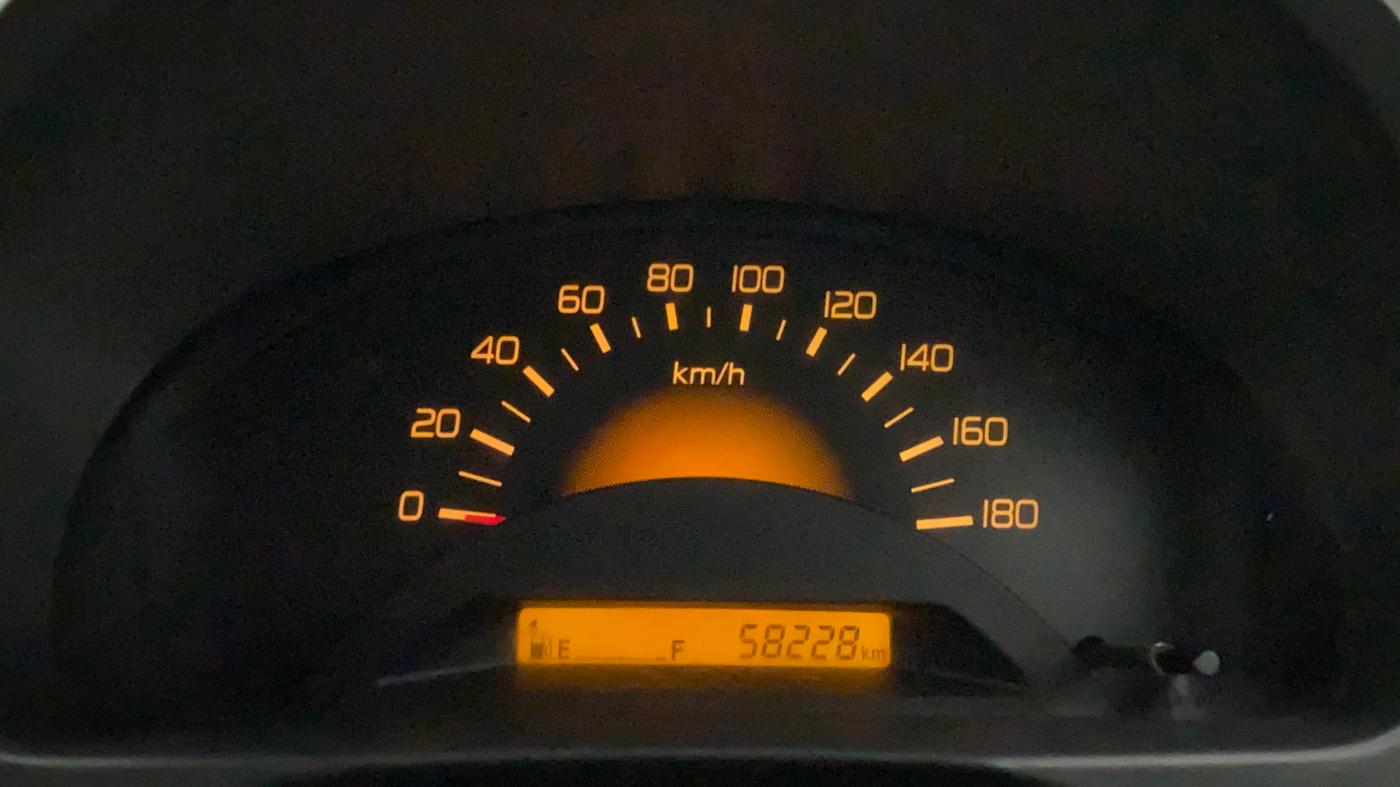 2012 Maruti Wagon R 1.0 LXI CNG, CNG, Manual, 58,318 km, Odometer Image