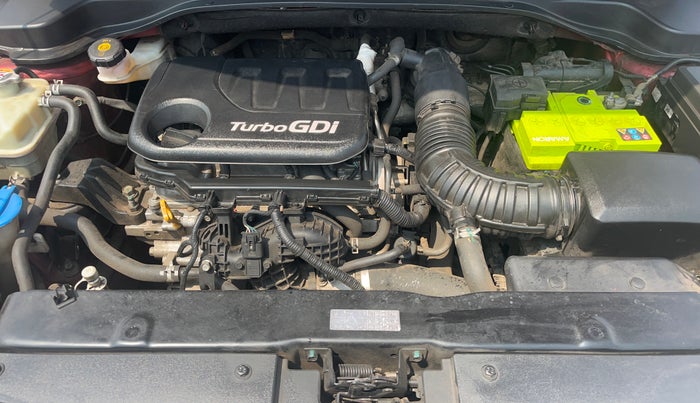 2020 KIA SONET HTX 1.0 IMT, Petrol, Manual, 1,09,076 km, Engine View