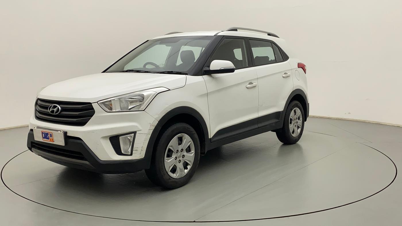 2016 Hyundai Creta S 1.6 PETROL, Petrol, Manual, 1,09,310 km, Left Front Diagonal