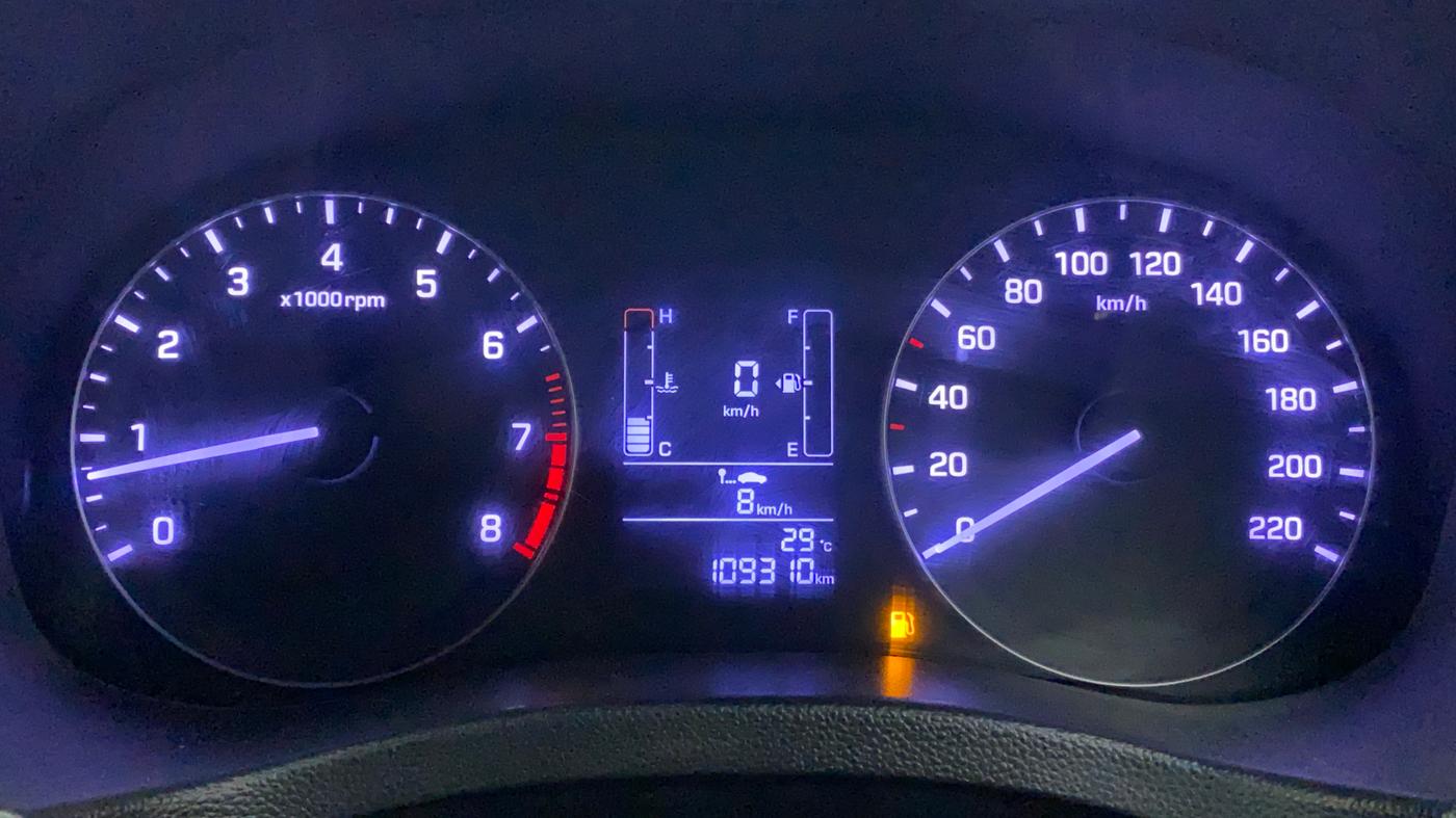 2016 Hyundai Creta S 1.6 PETROL, Petrol, Manual, 1,09,310 km, Odometer Image