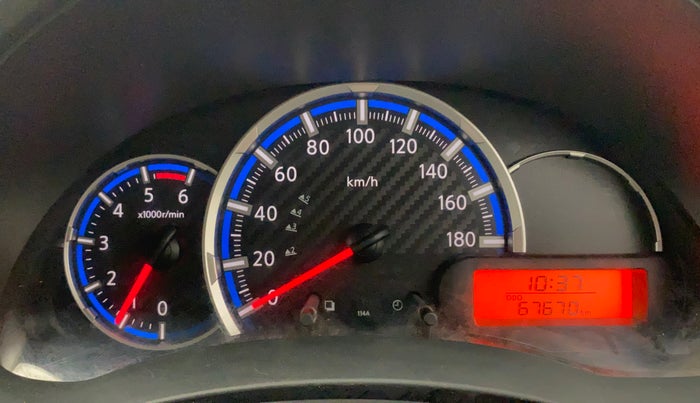 2021 Datsun Go Plus T, Petrol, Manual, 67,669 km, Odometer Image