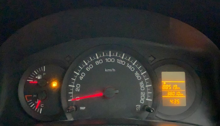 2017 Maruti Swift LXI (O), Petrol, Manual, 38,009 km, Odometer Image