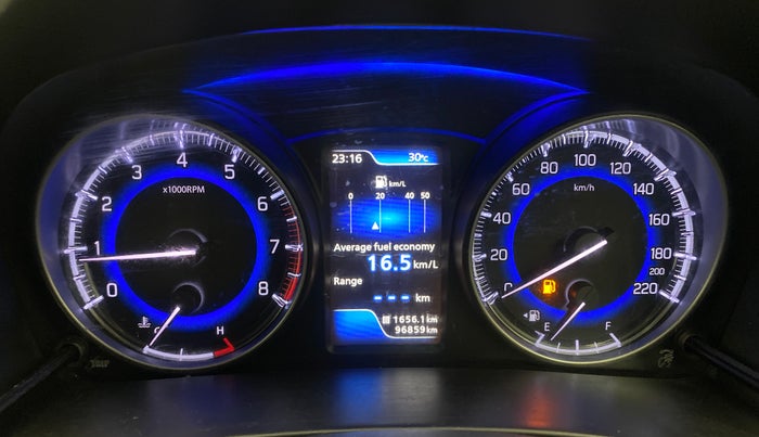 2017 Maruti Baleno ZETA PETROL 1.2, Petrol, Manual, 96,859 km, Odometer Image