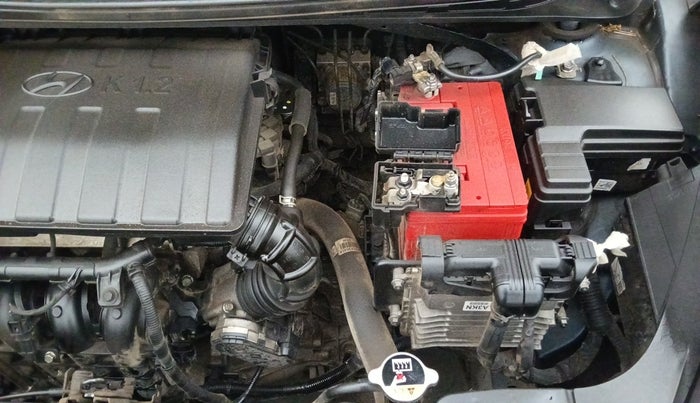 2020 Hyundai GRAND I10 NIOS SPORTZ AMT 1.2 KAPPA VTVT, Petrol, Automatic, 33,023 km, Engine View - Left