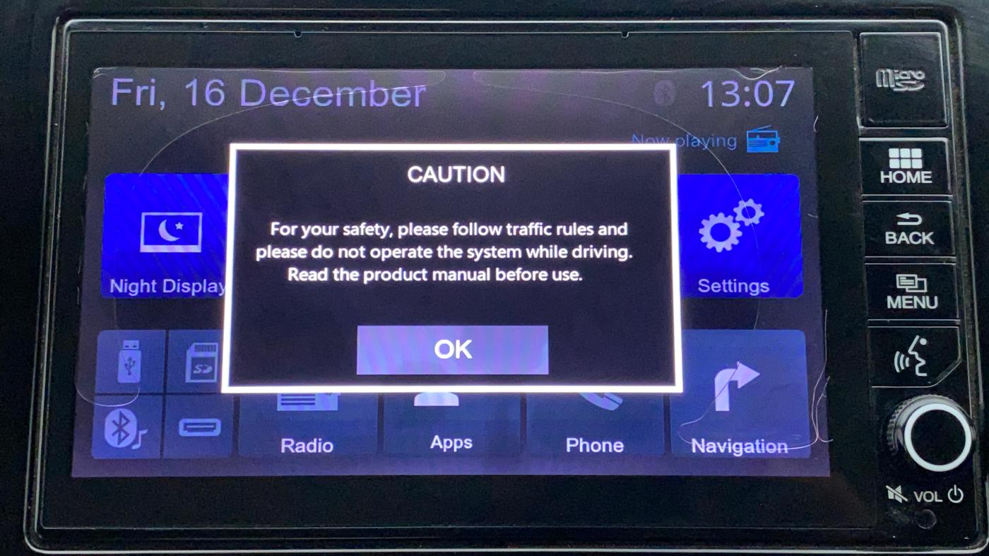 2018 Honda City 1.5L I-VTEC VX CVT, Petrol, Automatic, 36,668 km, Infotainment System