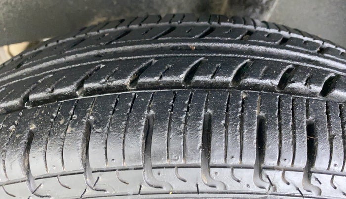 2018 Datsun Redi Go 1.0 S AT, Petrol, Automatic, 4,441 km, Left Rear Tyre Tread