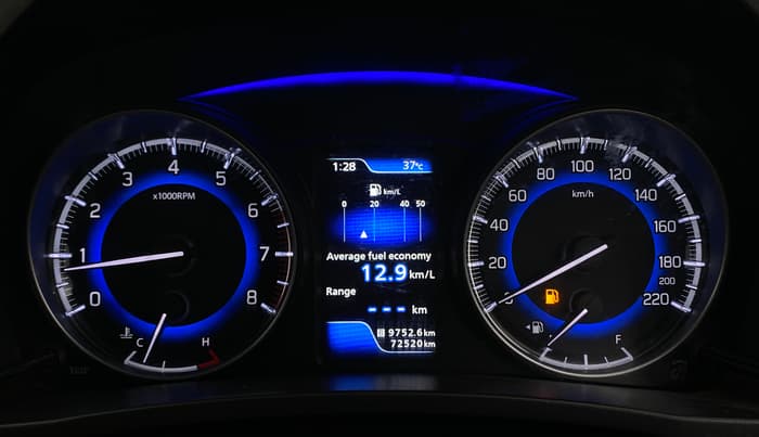 2021 Maruti Baleno ZETA PETROL 1.2, Petrol, Manual, 72,516 km, Odometer Image