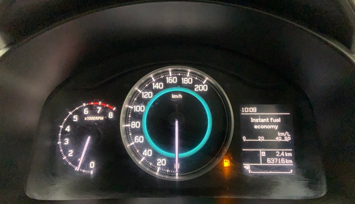 2017 Maruti IGNIS ZETA 1.2, Petrol, Manual, 63,716 km, Odometer Image